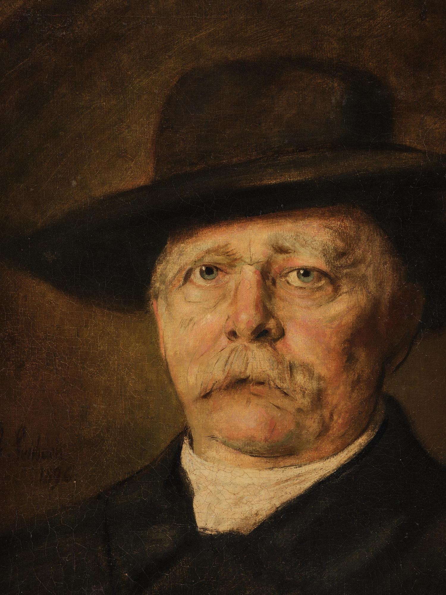 Franz Seraph von Lenbach, "Otto Bismarck" (1815-1898).