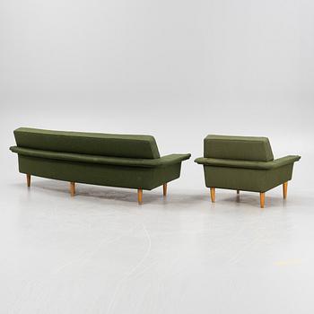 A sofa and easy chair by Johannes Andersen, 'Drott', Trensum. 1960-70s.