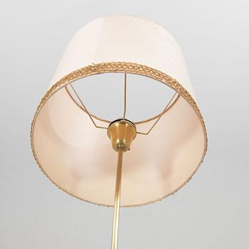 Floor lamps, a pair, mid-20th century.