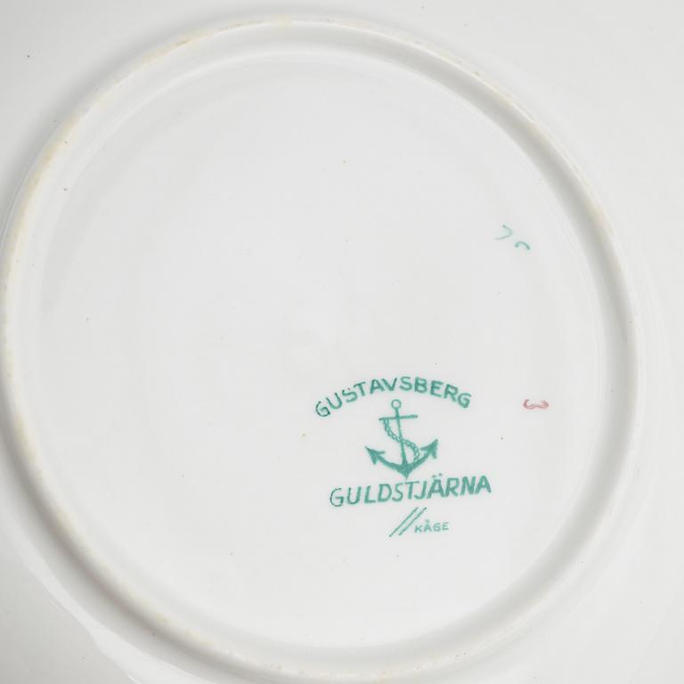 Wilhelm Kåge, 95 pieces, 'Guldstjärnan', Gustavsberg.