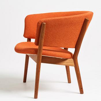 Nanna Ditzel, fåtölj, Søren Willadsen, Danmark, 1950-60-tal.