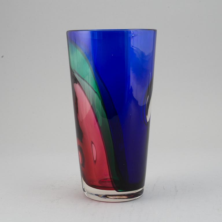 Archimede Seguso, vas, glas, Murano, Italien 1980-90-tal.