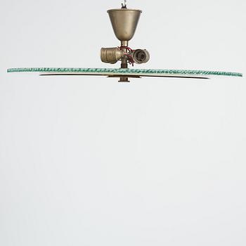 Erik Tidstrand, a ceiling lamp, model "29509", Nordiska Kompaniet 1930s.