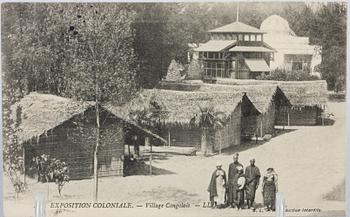 PARTI VYKORT, omkring sekelskiftet 1900.