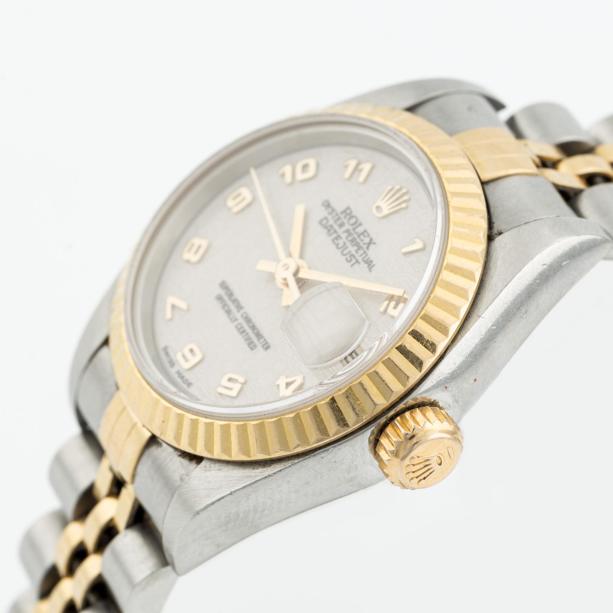 Rolex, Oyster Perpetual, Datejust, wristwatch, 26 mm.