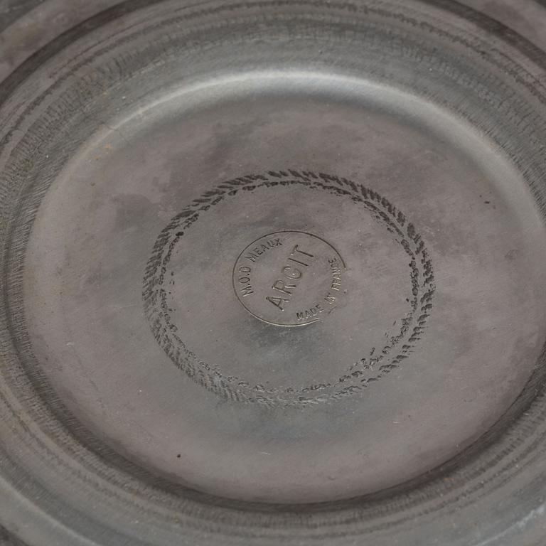 CHAMPAGNEKYLARE, 3 st, vitmetall.