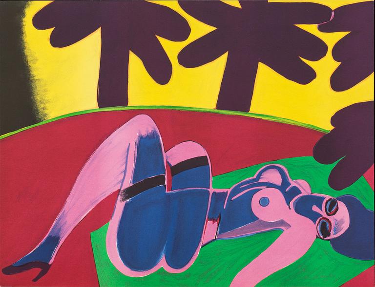BEVERLOO CORNEILLE, färgserigrafi, signerad och numrerad 75/200, daterad 81.