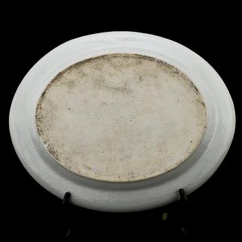 STEKFAT, ett par, porslin, Kina, 1800/1900-tal.