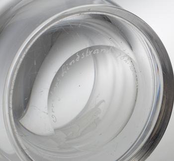 VAS, glas, Vicke Lindstrand, Orrefors.