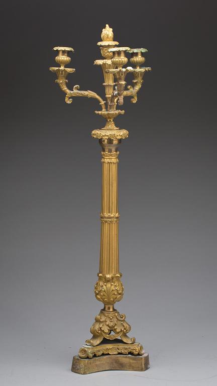 KANDELABER, empirestil, 1800-talets andra hälft.