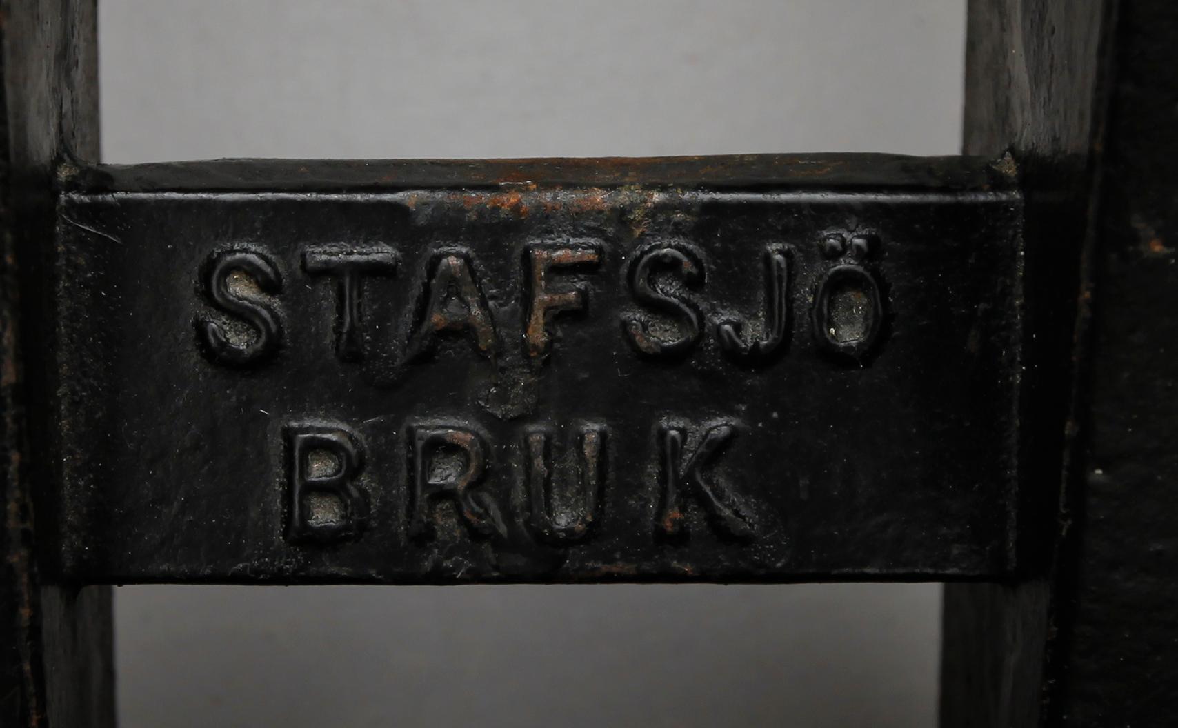 PRYDNADSKANON, gjutjärn, Stafsjö Bruk, 1900-talets mitt. Vikt ca 31 kilo.