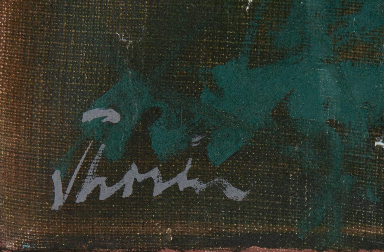 Gunnar Thorén, oil on canvas, signed.