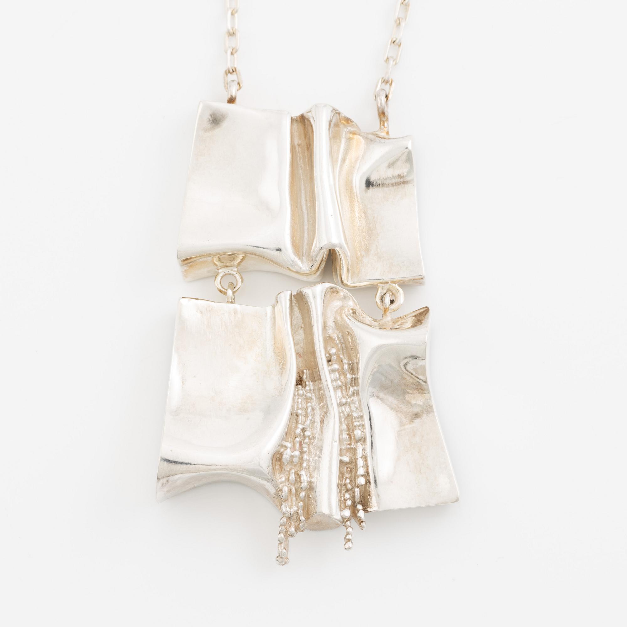 Stigbert, pendant, sterling silver, Stockholm 1975.