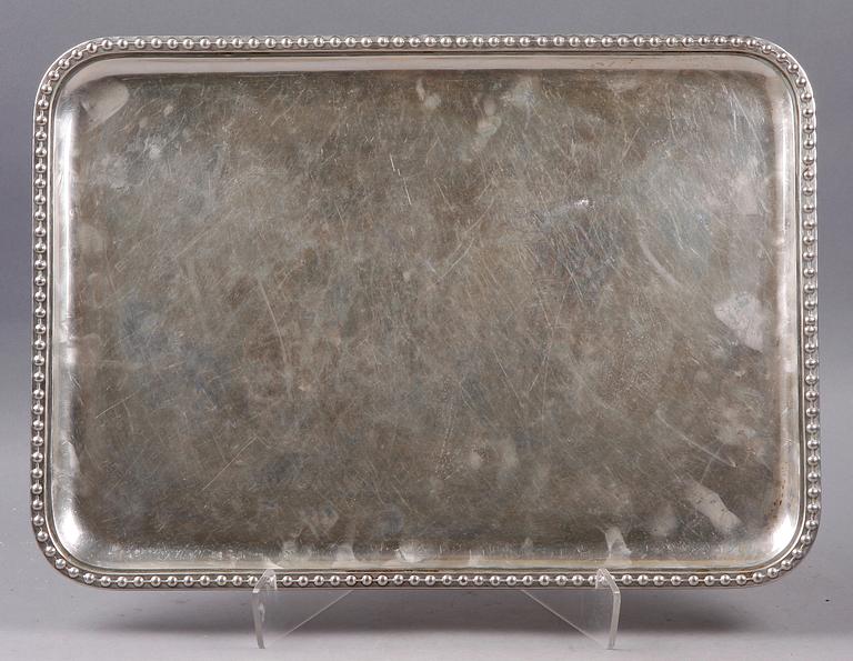 BRICKA, silver. Mexico. Vikt 1775 gr.