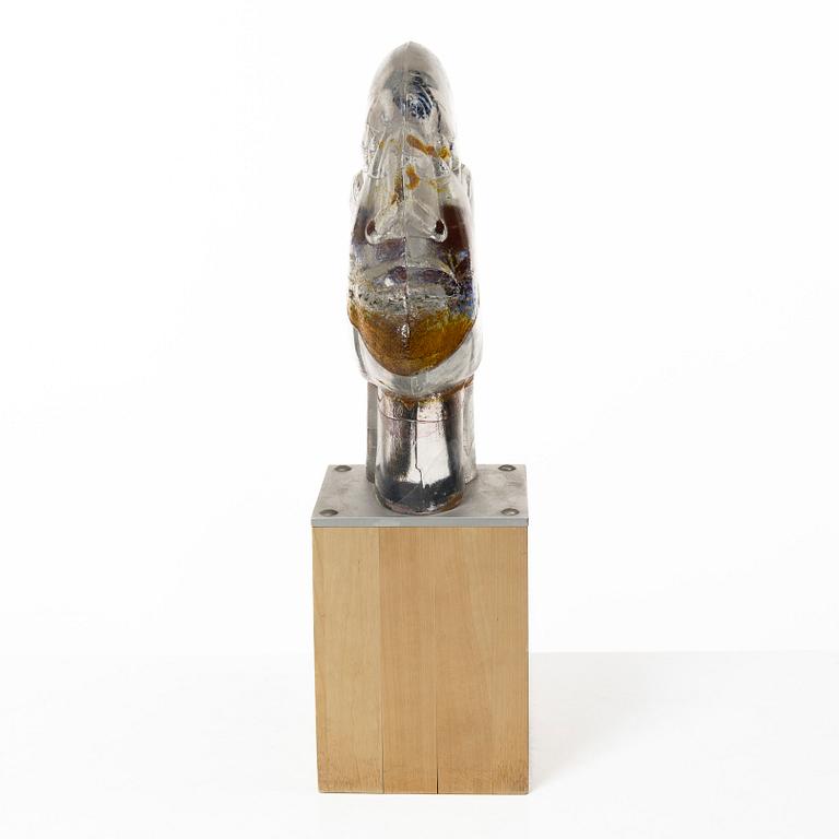 Bertil Vallien, sculpture, glass, Kosta Boda.