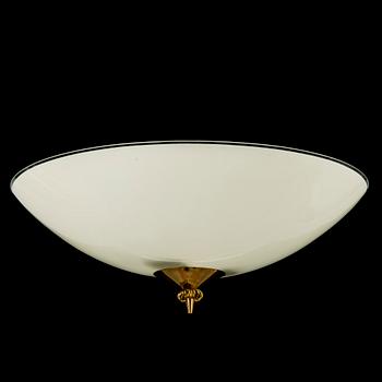 A mid-20th century ceiling light for Itsu Finland.