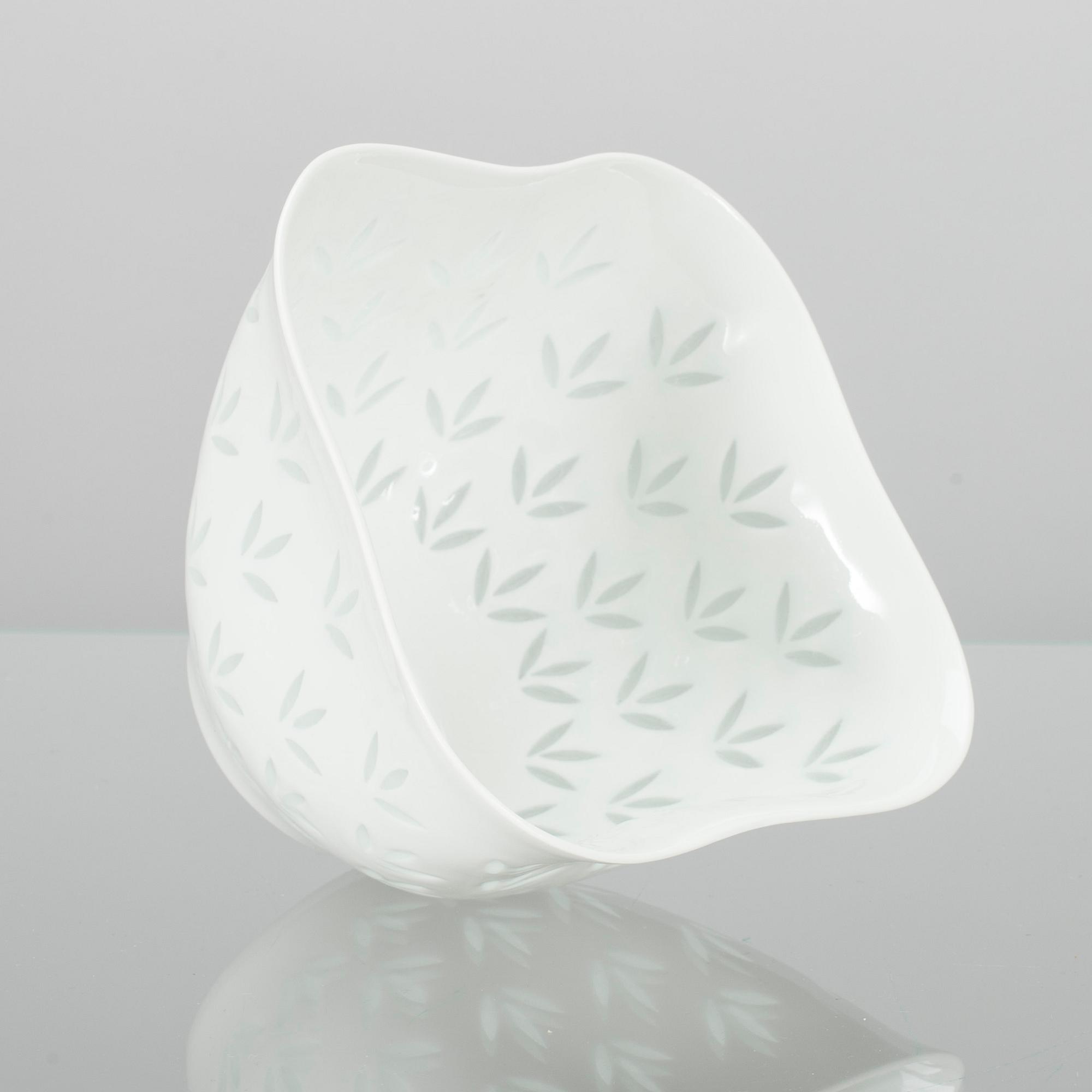 MALJOJA, 4 kpl, riisiposliinia, Friedl Holzer-Kjellberg Arabia 1900-luvun puoliväli.