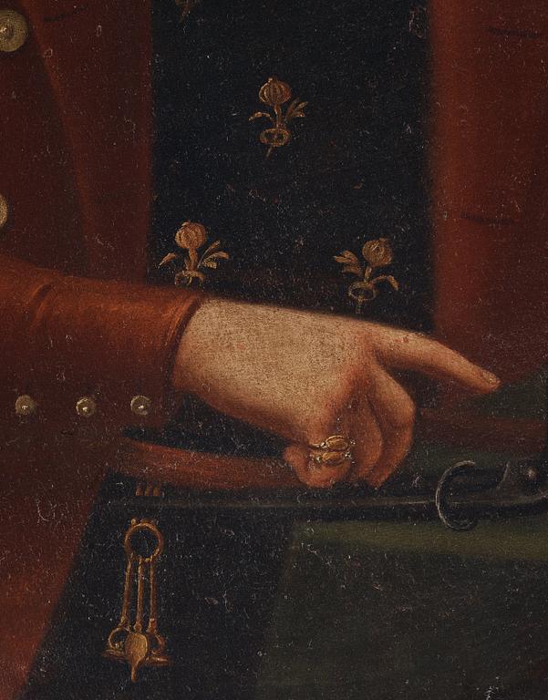 OKÄND KONSTNÄR, tidigt 1800-TAL. Porträtt av proberare och hans maka.