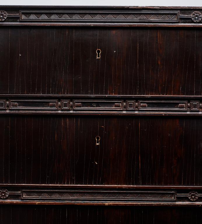 Axel Einar Hjorth, a macassar ebony chest of drawers, Nordiska Kompaniet, 1928, exhibited at the World's Fair in Barcelona 1929.