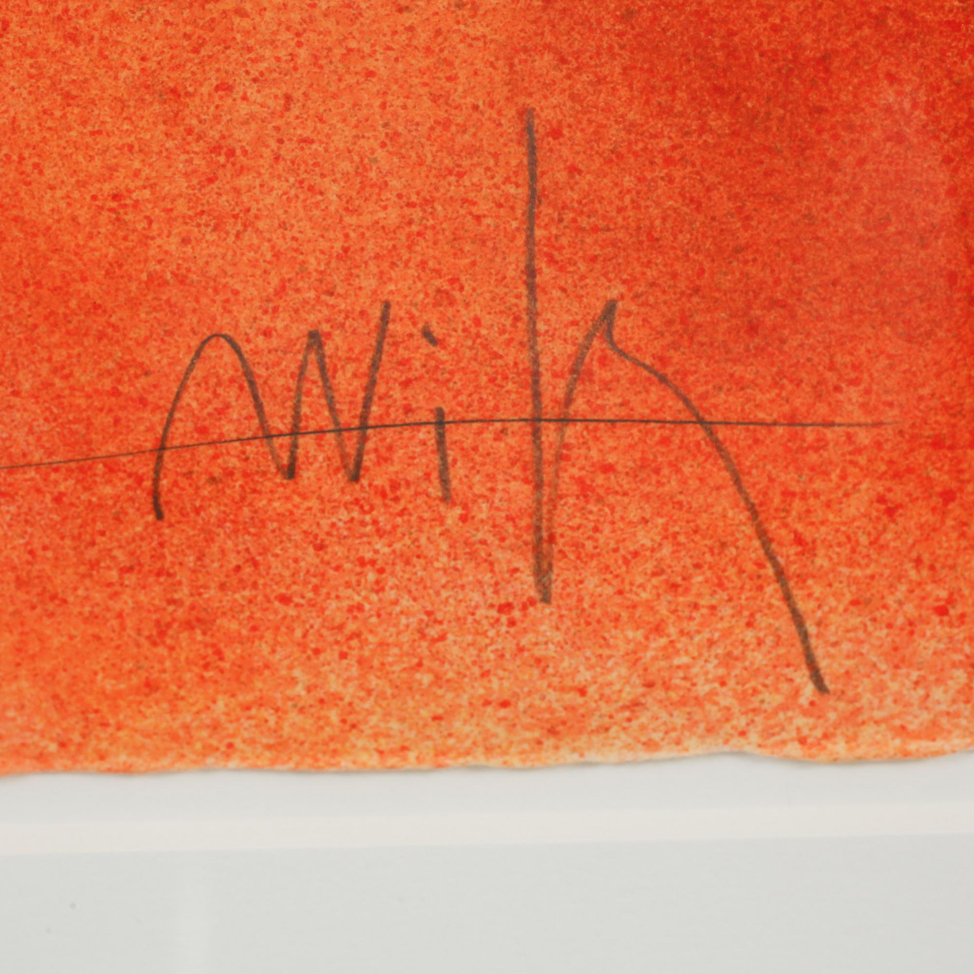 WIFREDO LAM, färglitografi, signerad och numrerad XI/L.
