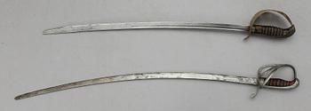 BARNSABLAR, 2 st, 1800-tal.