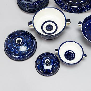 Ulla Procopé, ruoka-astiasto, 28 osaa, "Valencia", posliinia, Arabia.