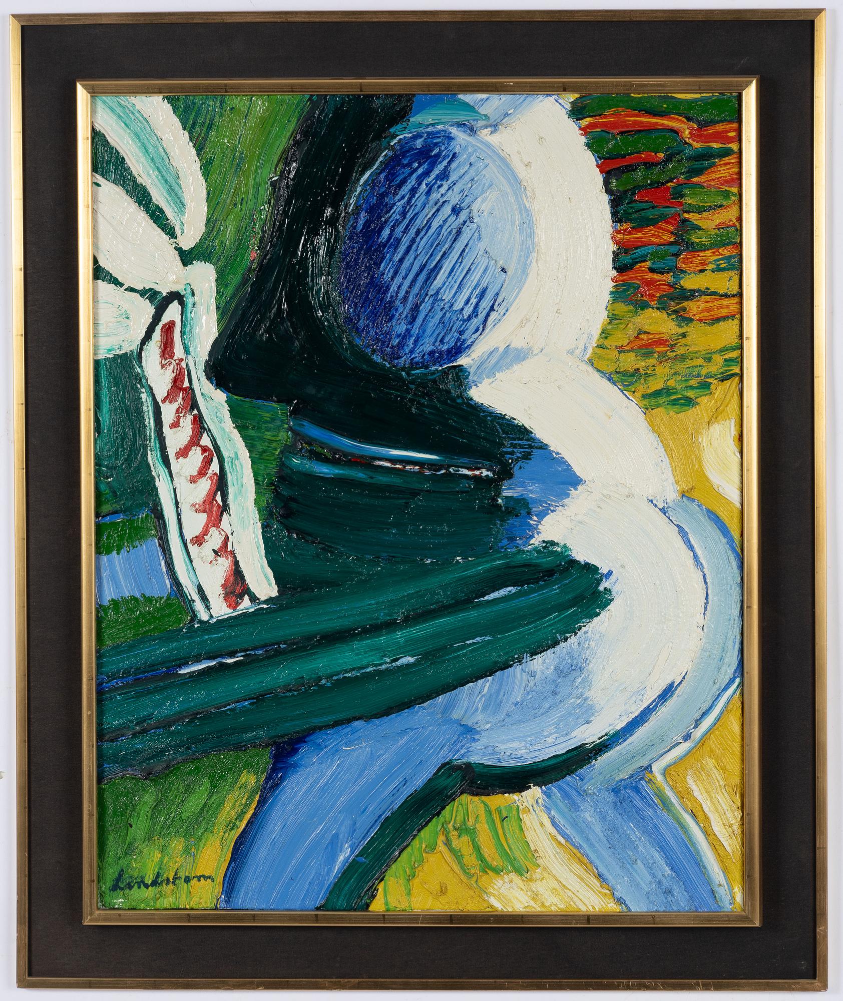 Bengt Lindström, Blue figure.