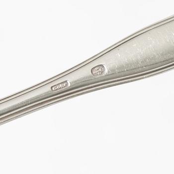 A Danish silver cutlery set, model 'Old Danish', Cohr, Swedish import mark (101 pieces).