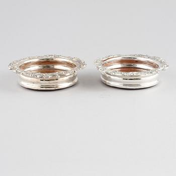 COASTERS, nysilver, 1900-talets första hälft.