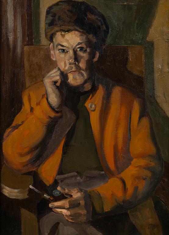 Akseli Gallen-Kallela, PORTRAIT OF RUDOLF AHONIUS.