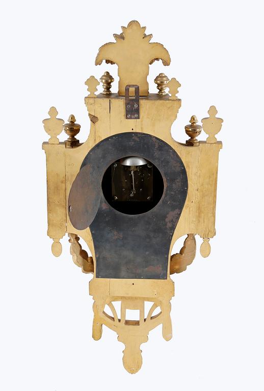 VÄGGPENDYL, gustaviansk stil, 1900-tal.
