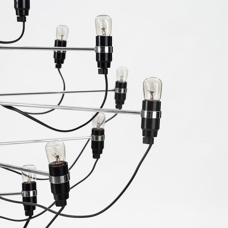 Gino Sarfatti, a ceiling lamp, model 2097/30, Flos, Italy.