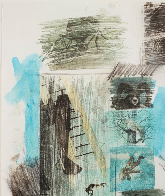 Robert Rauschenberg, "Untitled".