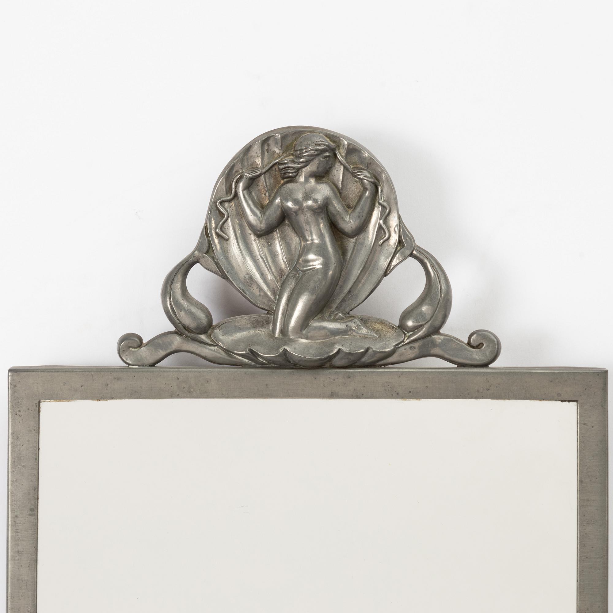 Oscar Antonsson, a Swedish Grace mirror, Ystad Metal, 1931.