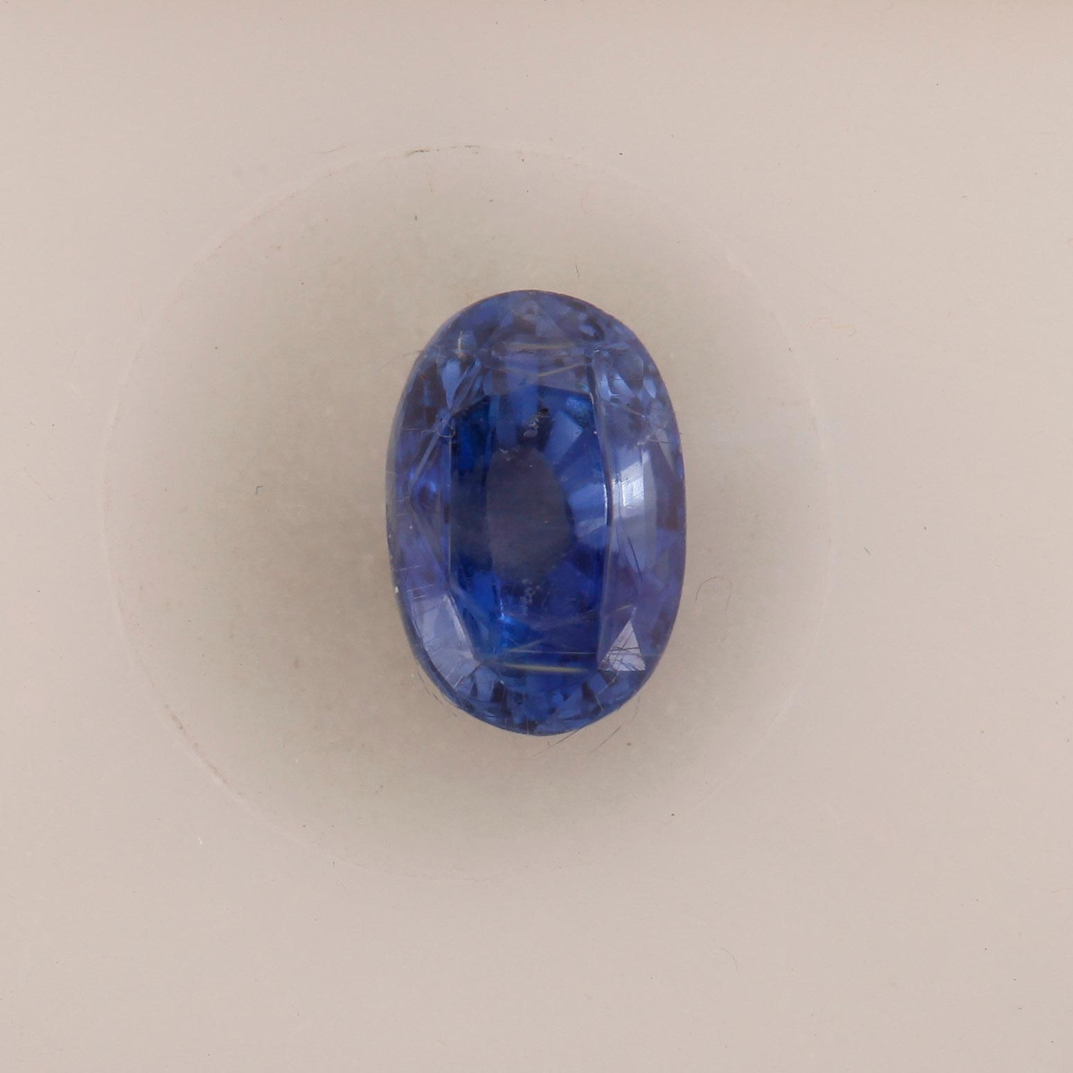 SAFIR, naturlig, enligt certifikat ca2,35ct, oinfattad.