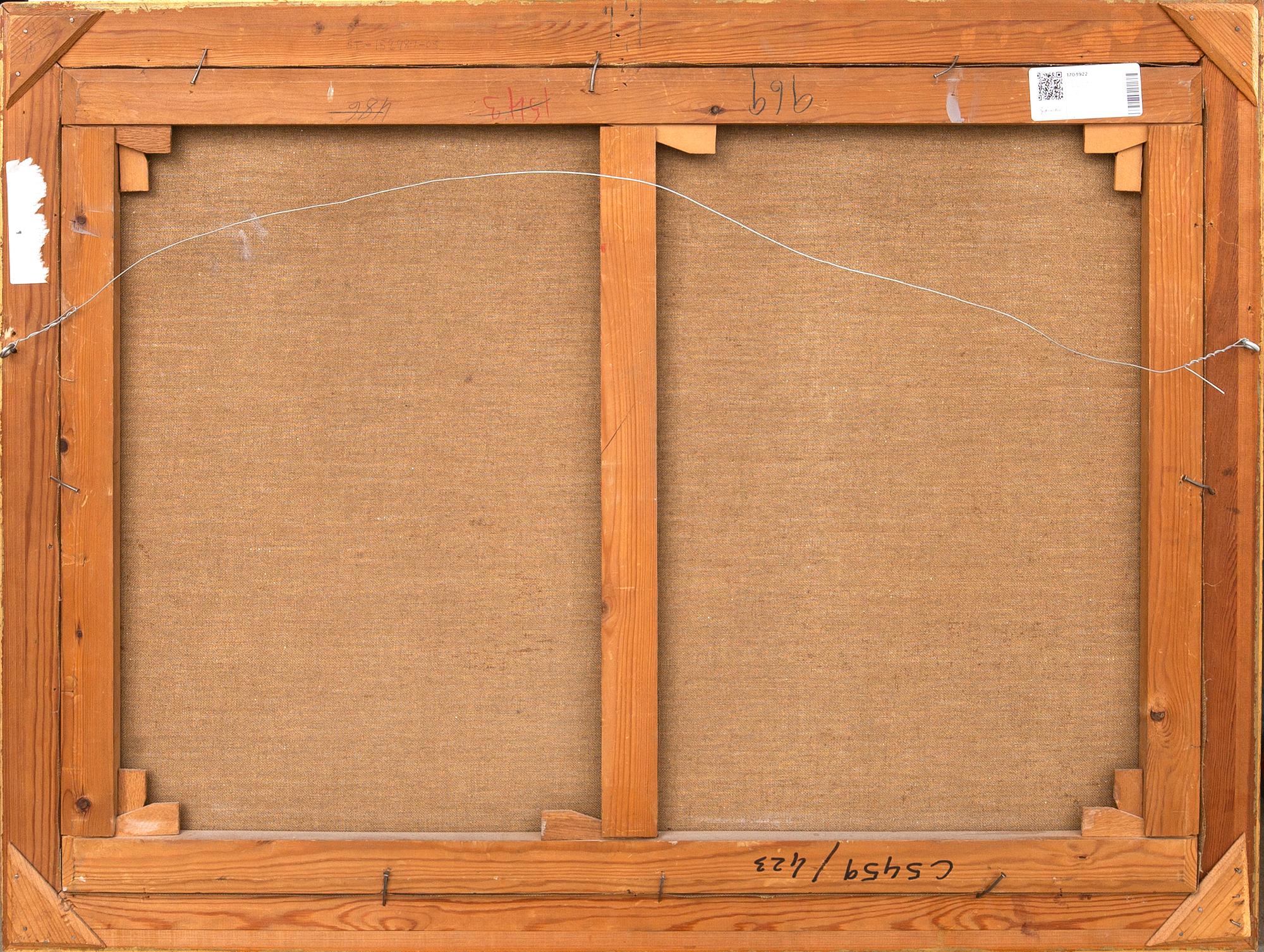 Anton Genberg, Sun glitter over winter meadow, 1928.