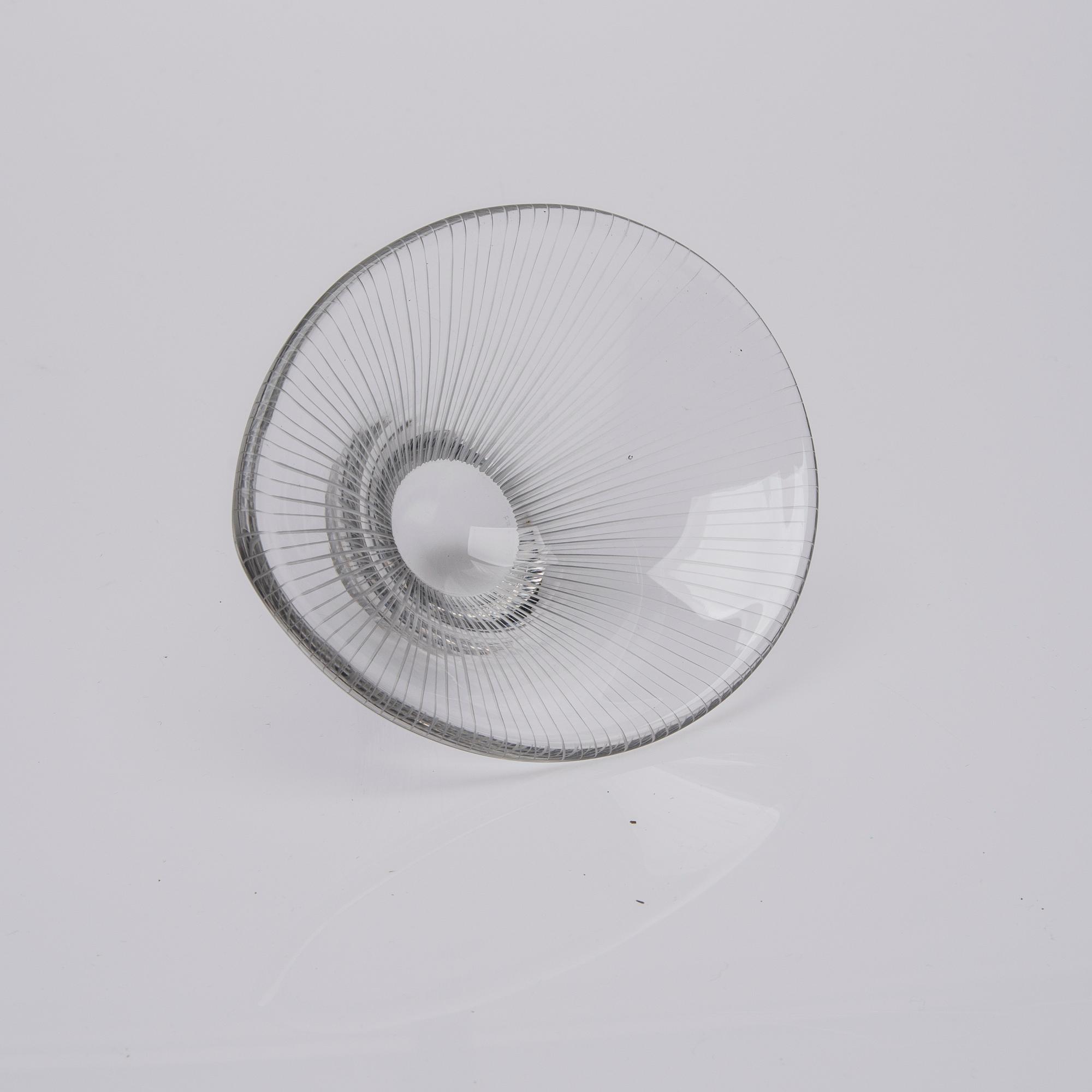 TAPIO WIRKKALA, Konstglas, glas, Tapio Wirkkala, sign. Iittala -57.