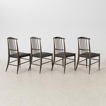 Kerstin Hörlin-Holmquist, stolar, 4 st, "Charlotte", Asko, 1970-tal.