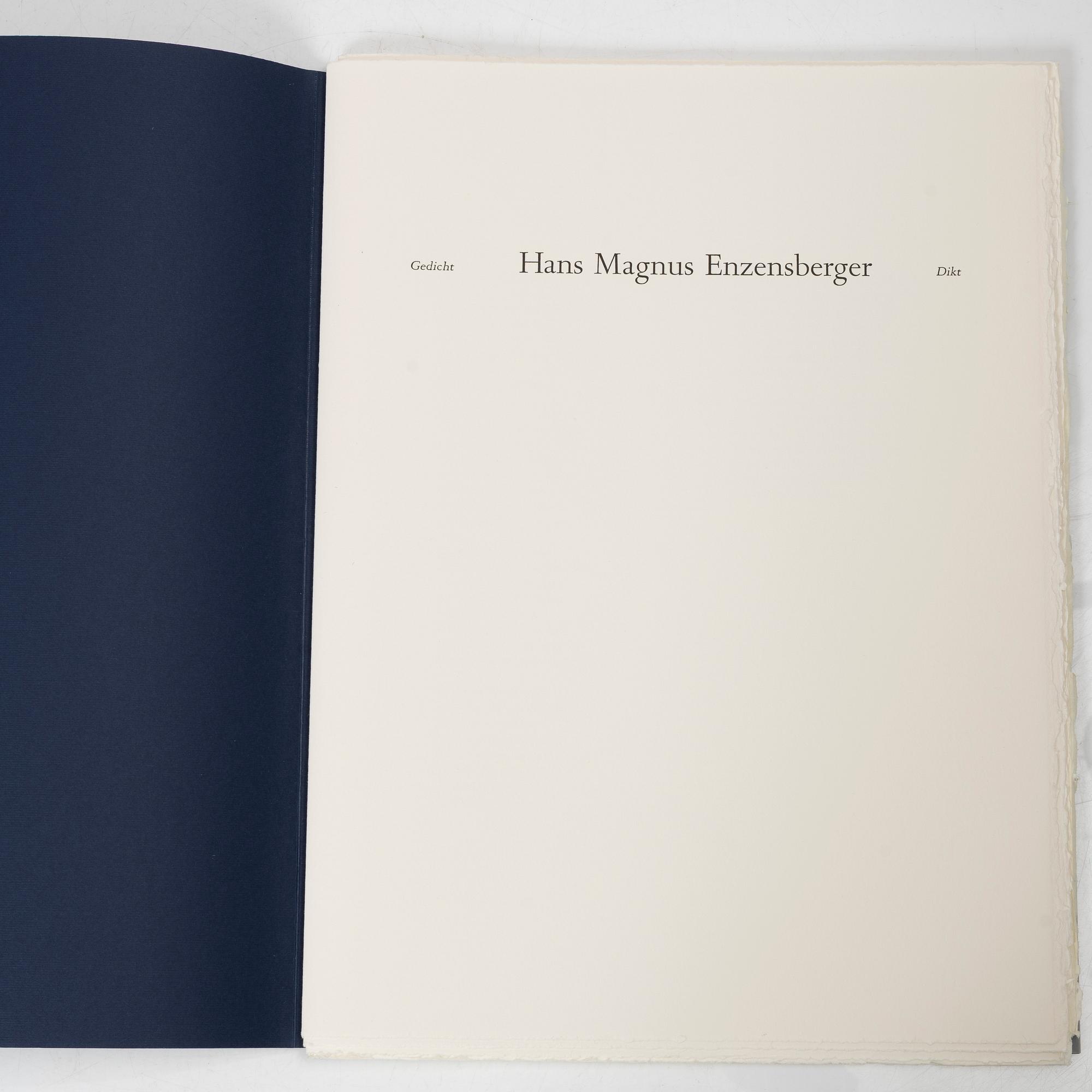 Peter Frie, Gunnar Ekelöf, Hans Magnus Enzensberger, "The Clouds", Elementum II, around the year 2005.