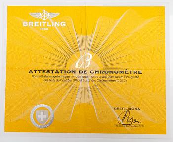 BREITLING, Colt, Chronometer, armbandsur 44 mm.