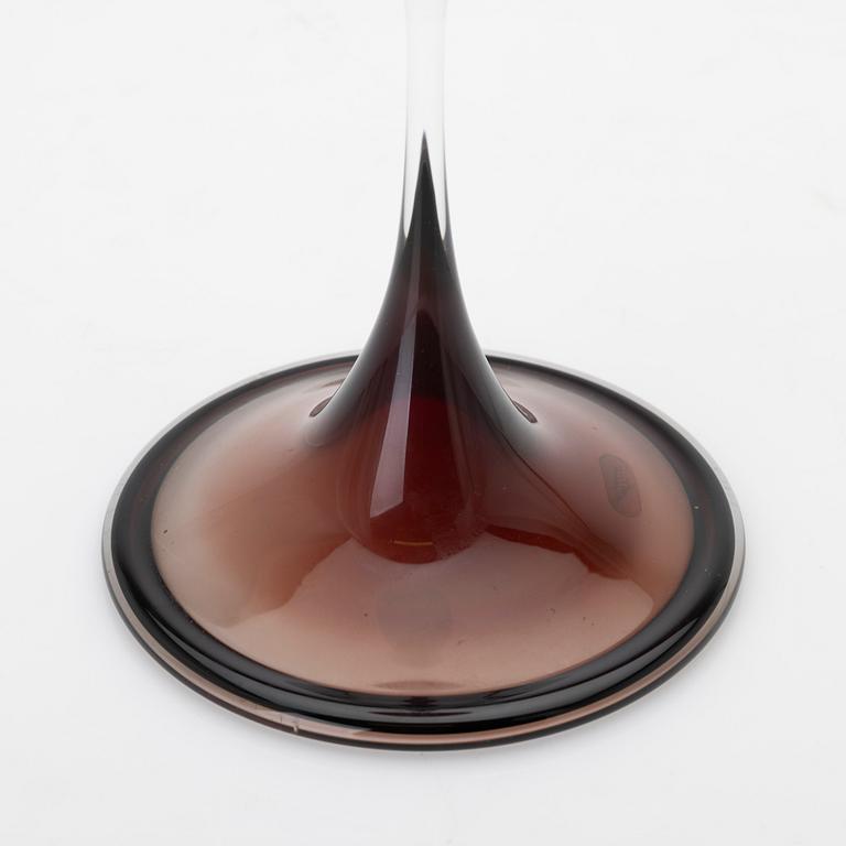 Nils Landberg, Tulip glass, Orrefors, 1957.
