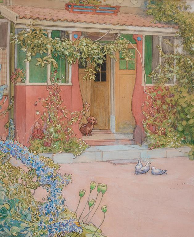 Carl Larsson, "Målargården".