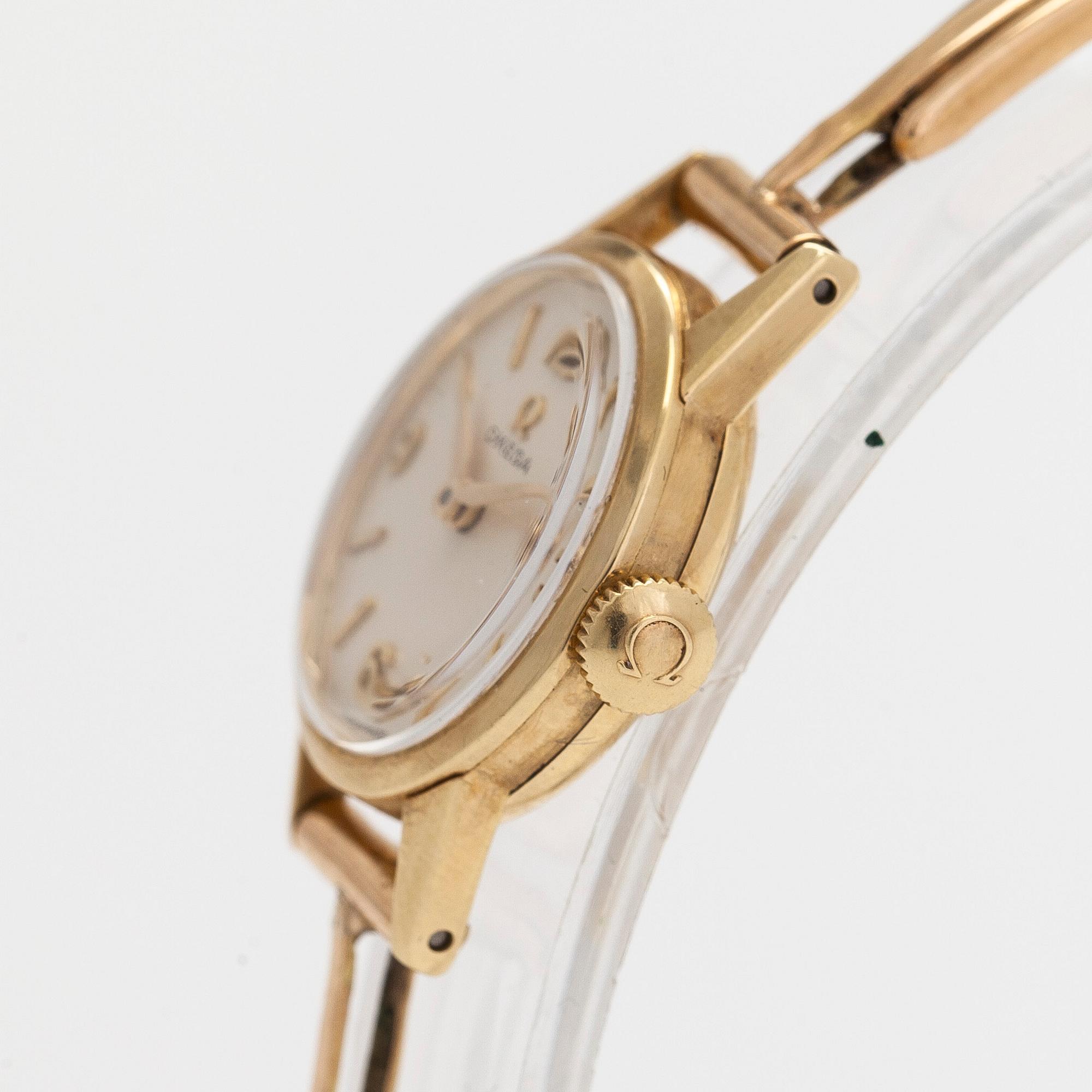 Omega, armbandsur, 20 mm.