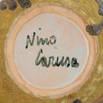Nino Caruso, lockskål samt kanna, keramik, Italien, 1990-tal.