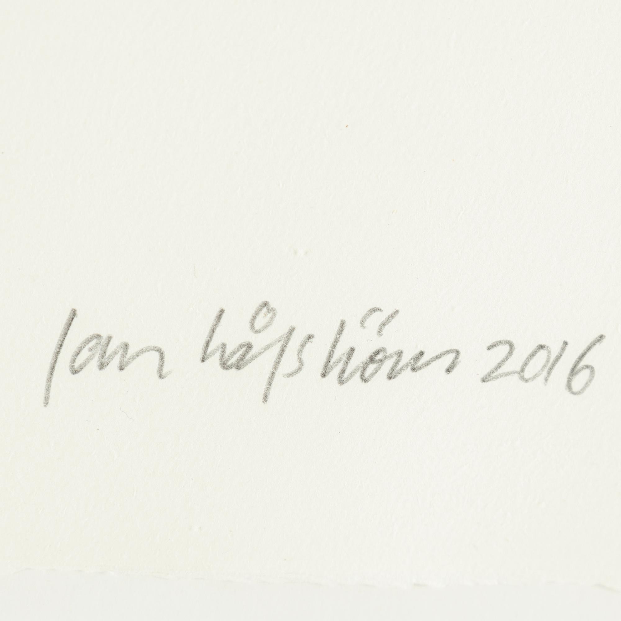 JAN HÅFSTRÖM, offset, signed and numbered EA.