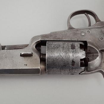 A Colt Navy revolver, m/1851.