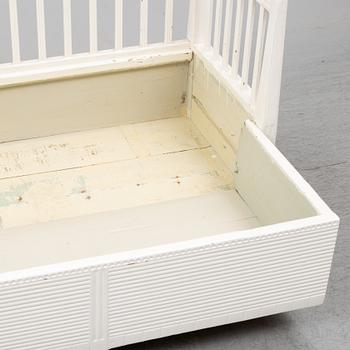 A late gustavian sofa, around 1800.