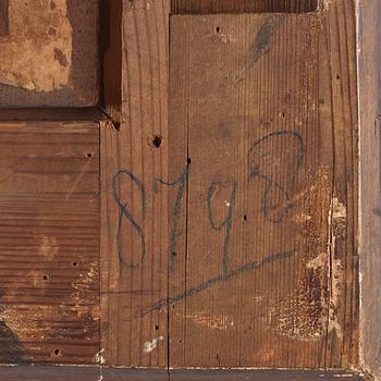 Gerrit Dou Circle of, Reading man with a globe.