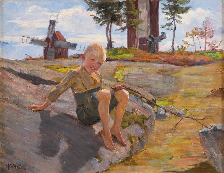 Maria Wiik, "Myllymäellä".