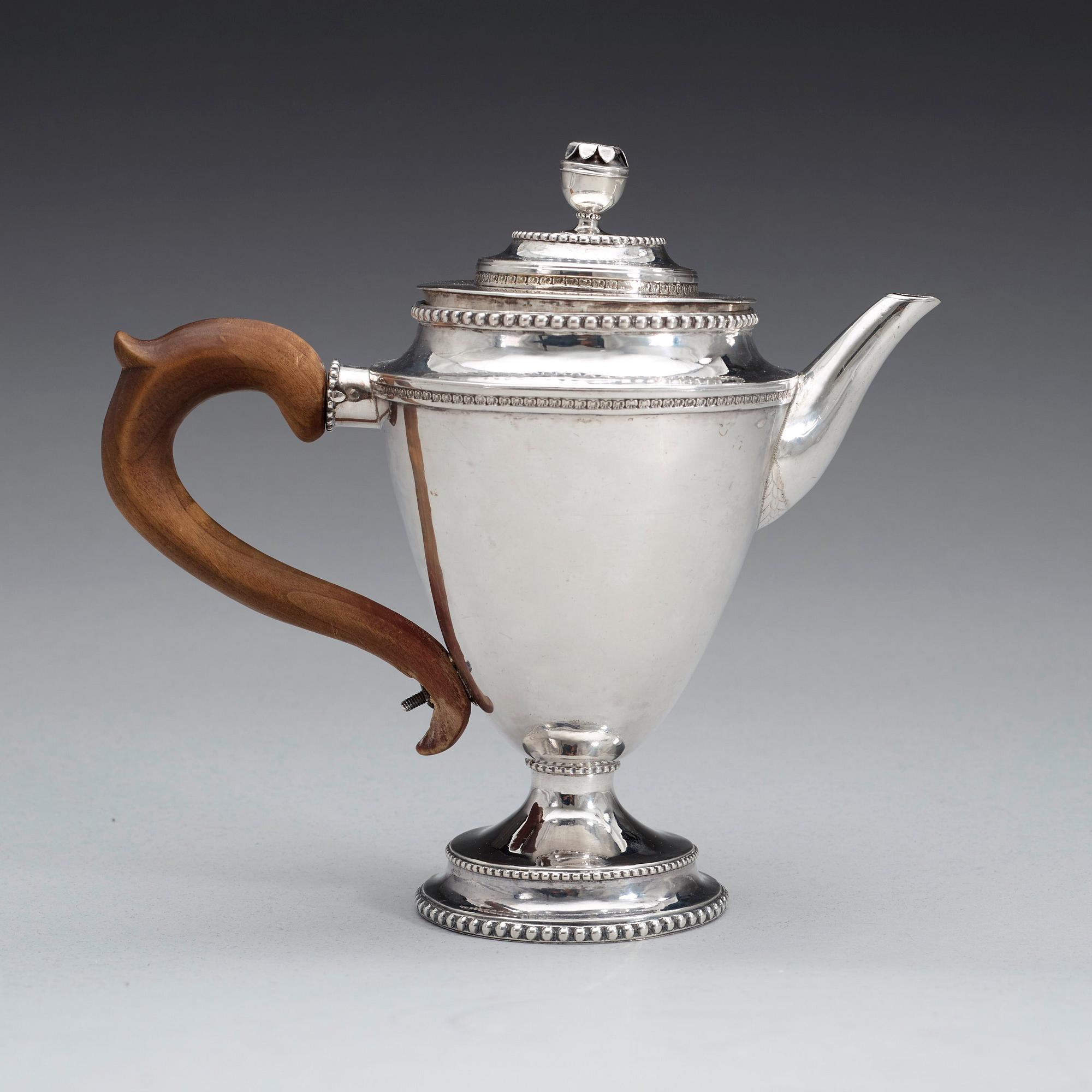 TEKANNA, av Stephan Halling, Örebro 1788. Gustaviansk.